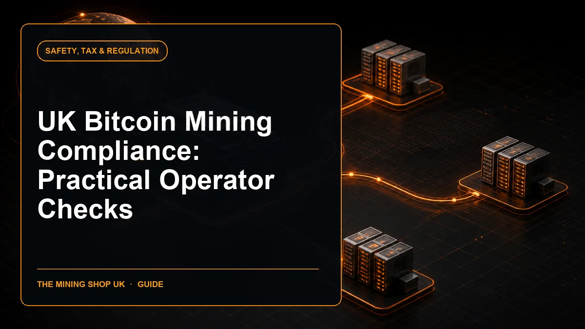 UK Bitcoin mining compliance guide cover