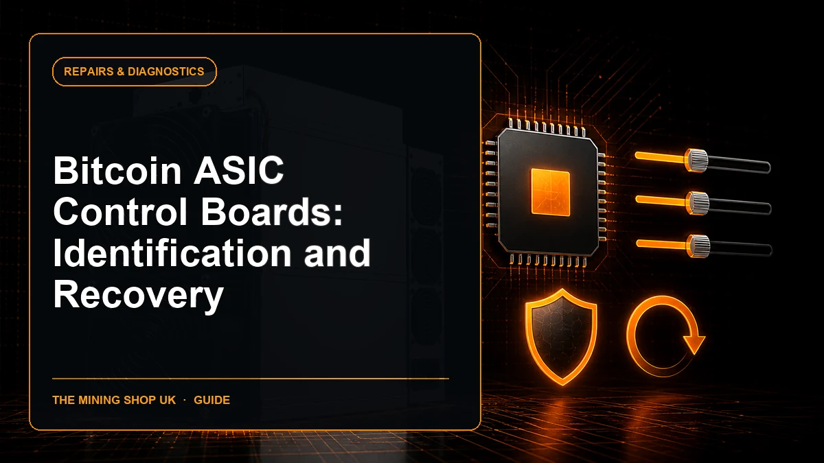 ASIC control board identification guide cover