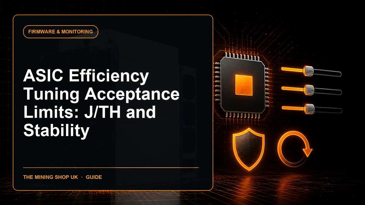 ASIC efficiency tuning acceptance limits guide cover