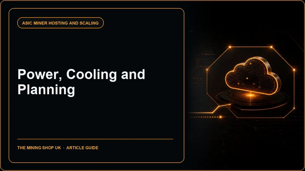 Bitcoin mining container guide cover