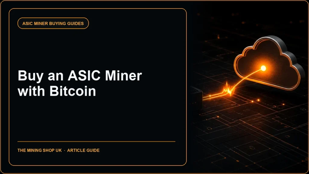 buy an ASIC miner with Bitcoin guide cover