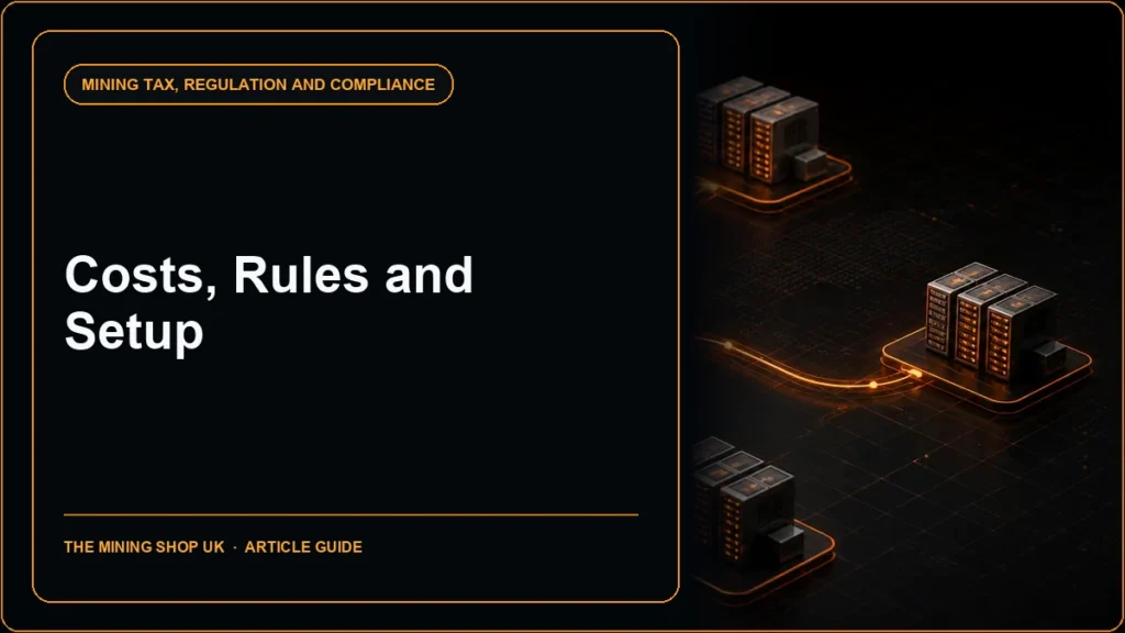 ASIC mining in the UK guide cover