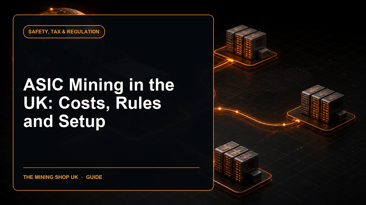 ASIC mining in the UK guide cover
