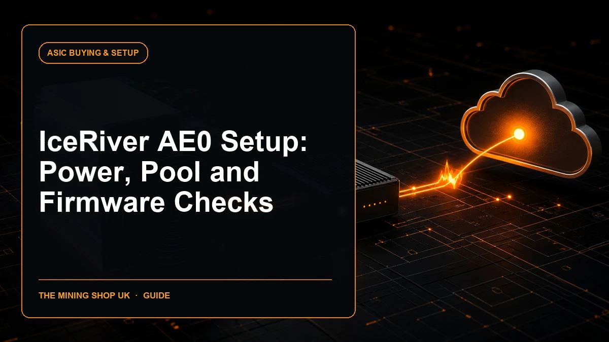 IceRiver AE0 setup guide cover