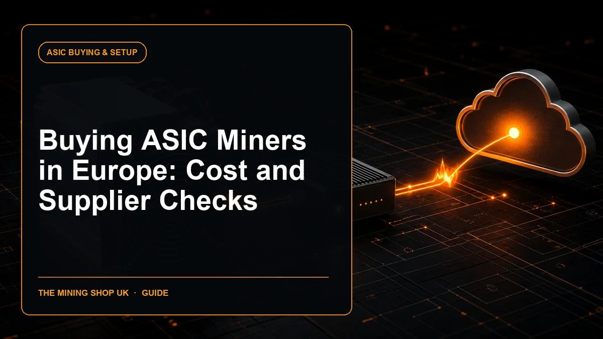 buy ASIC miners in Europe guide cover