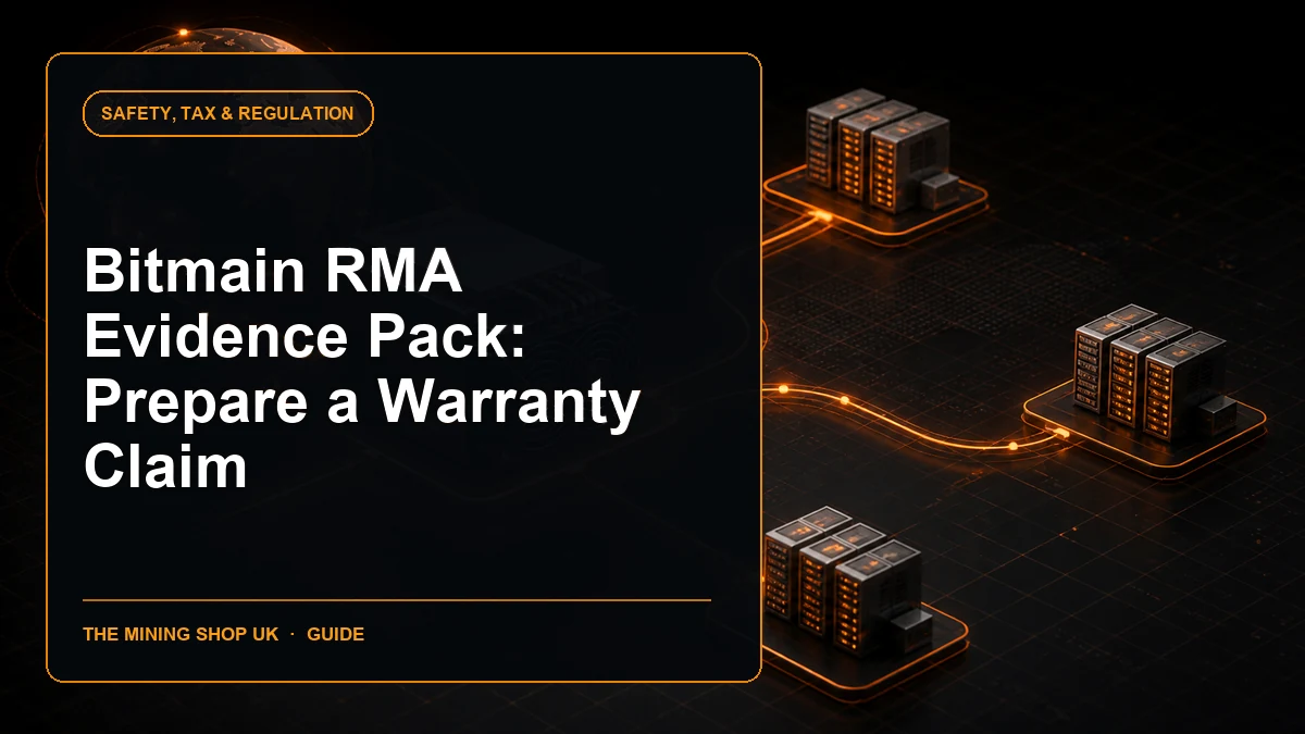 Bitmain RMA evidence pack guide cover
