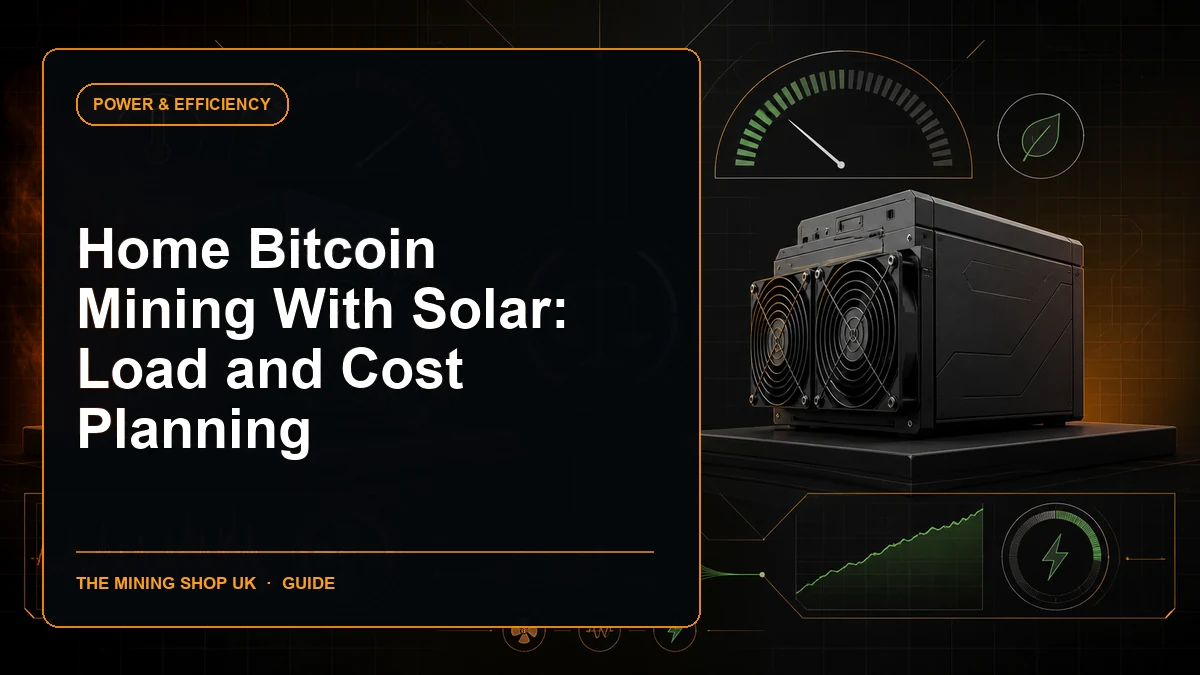 solar Bitcoin mining at home guide cover