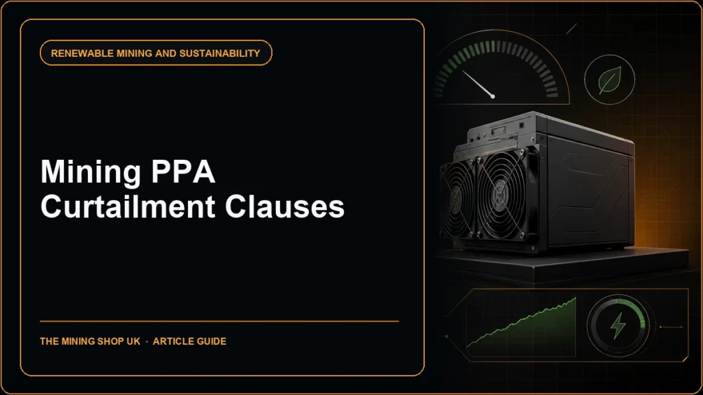 mining PPA curtailment clauses guide cover