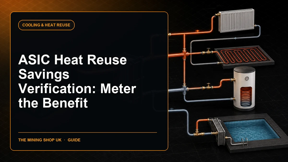 ASIC heat reuse savings verification guide cover