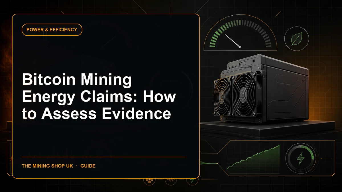 Bitcoin mining energy claims guide cover