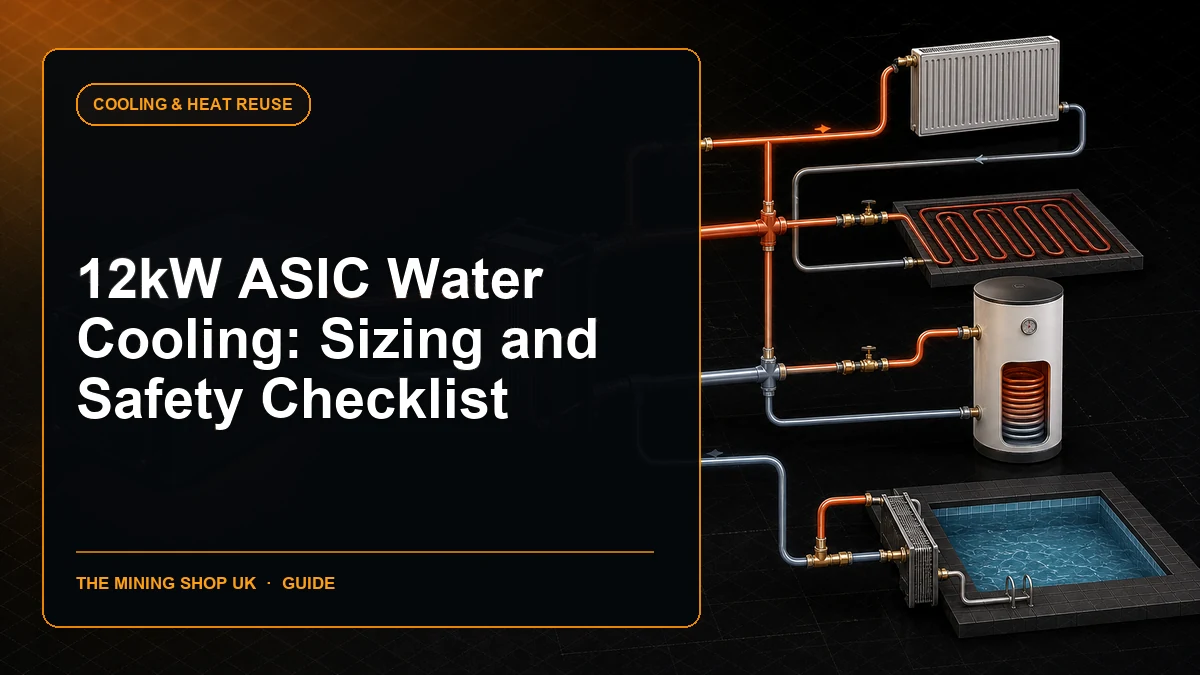 12kW ASIC water cooling guide cover