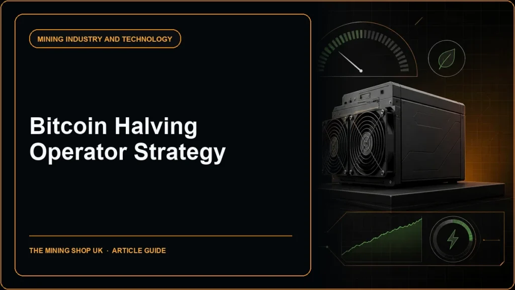 Bitcoin halving operator strategy guide cover