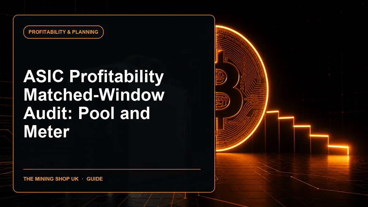 ASIC profitability matched-window audit guide cover