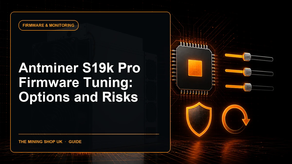 Antminer S19k Pro firmware tuning guide cover