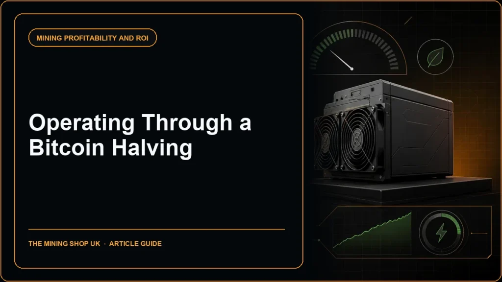 Bitcoin halving ASIC checklist guide cover