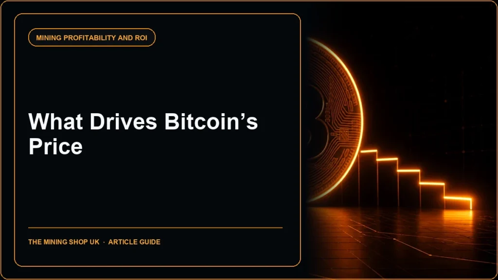 Bitcoin price drivers for miners guide cover