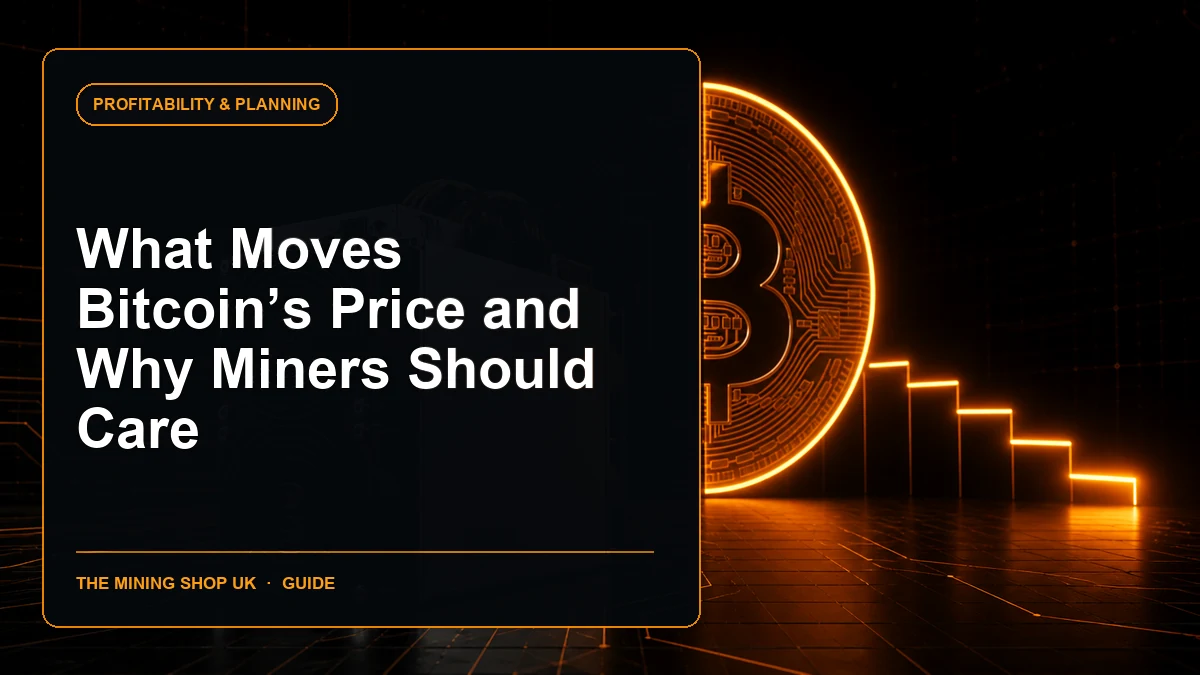 Bitcoin price drivers for miners guide cover