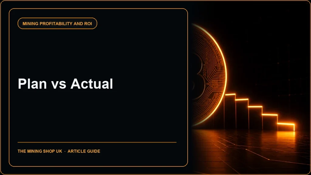 Bitcoin mining forecast variance analysis guide cover
