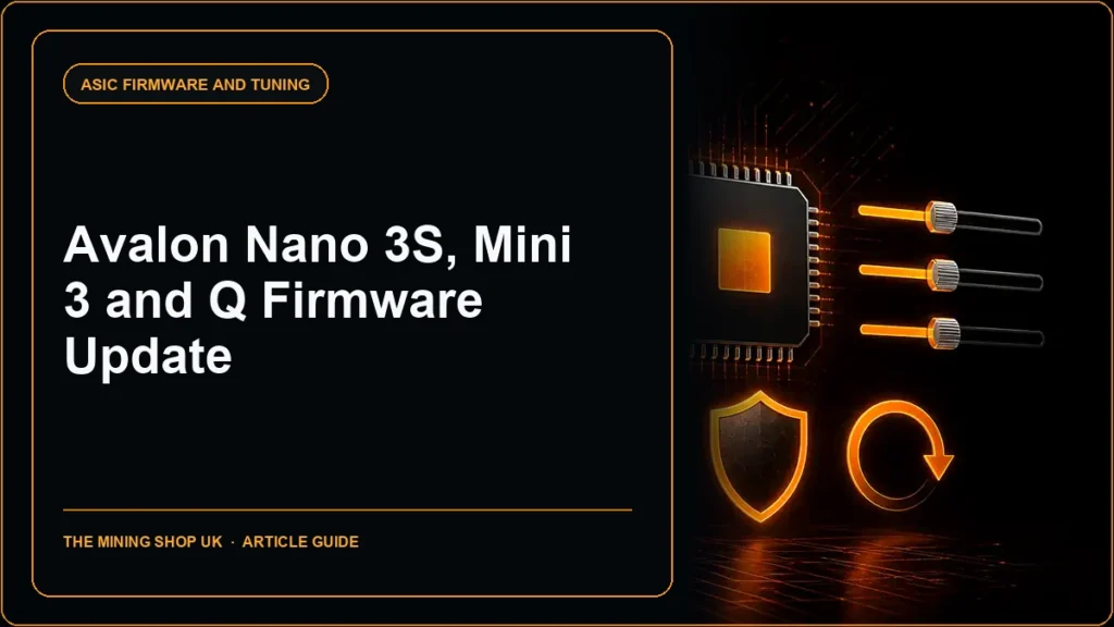 Avalon home miner firmware update guide cover