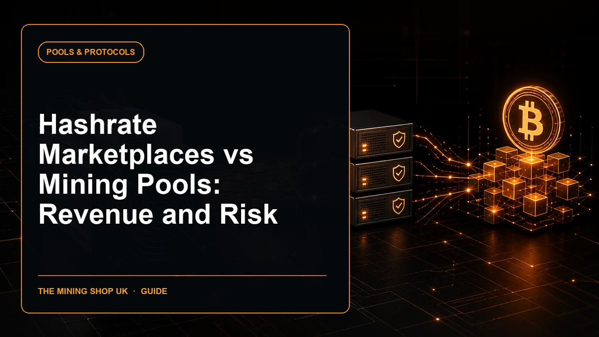 hashrate marketplace vs mining pool guide cover