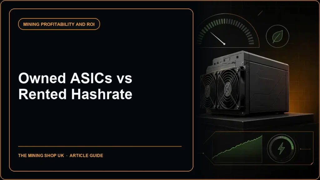 owned ASICs vs rented hashrate guide cover