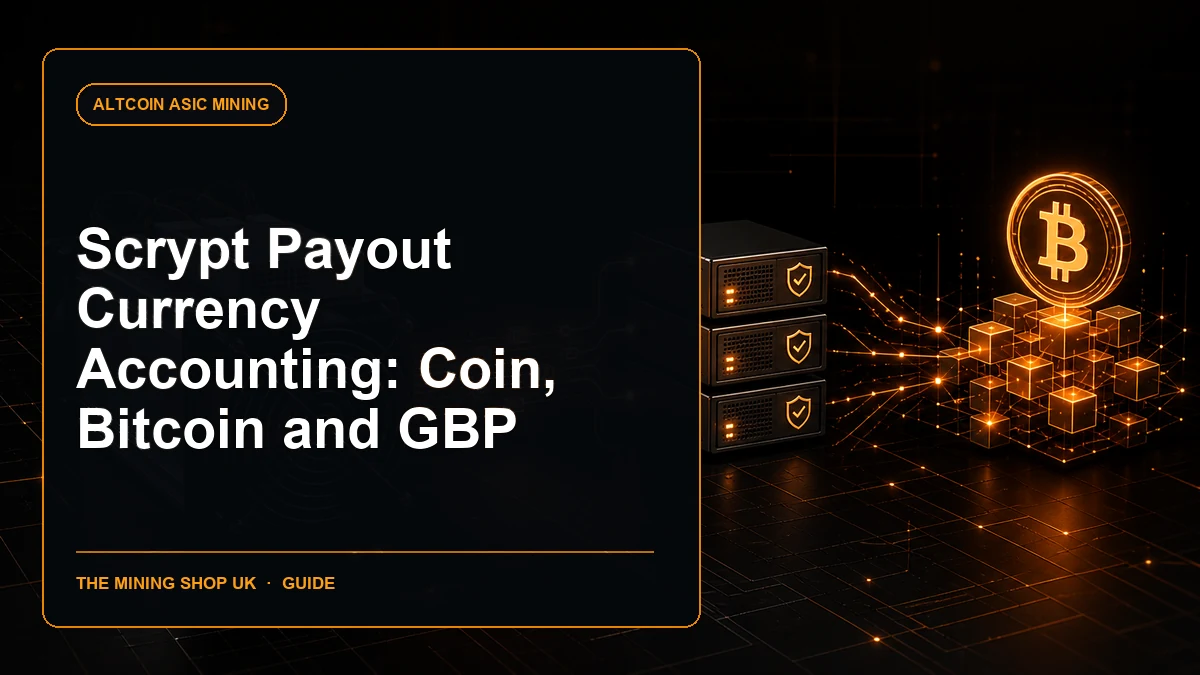 Scrypt payout currency accounting guide cover