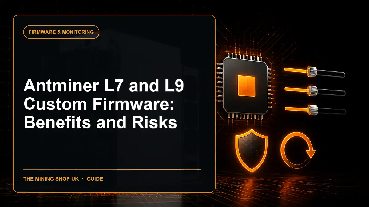 Antminer L7 and L9 custom firmware guide cover