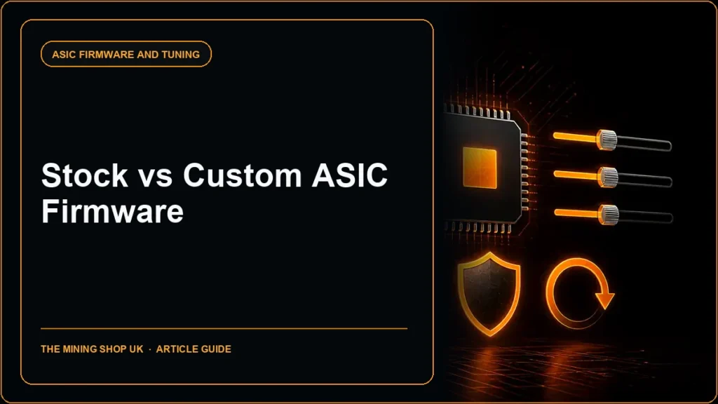 stock vs custom ASIC firmware benchmark guide cover