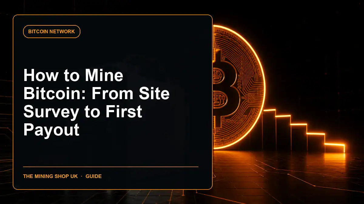 Bitcoin mining first payout process guide cover