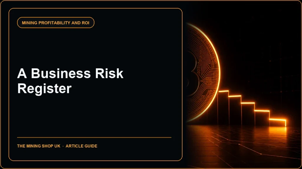 ASIC mining portfolio risk register guide cover