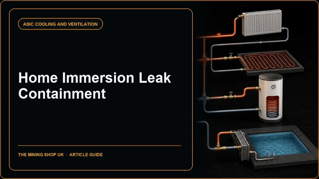 home immersion leak containment guide cover