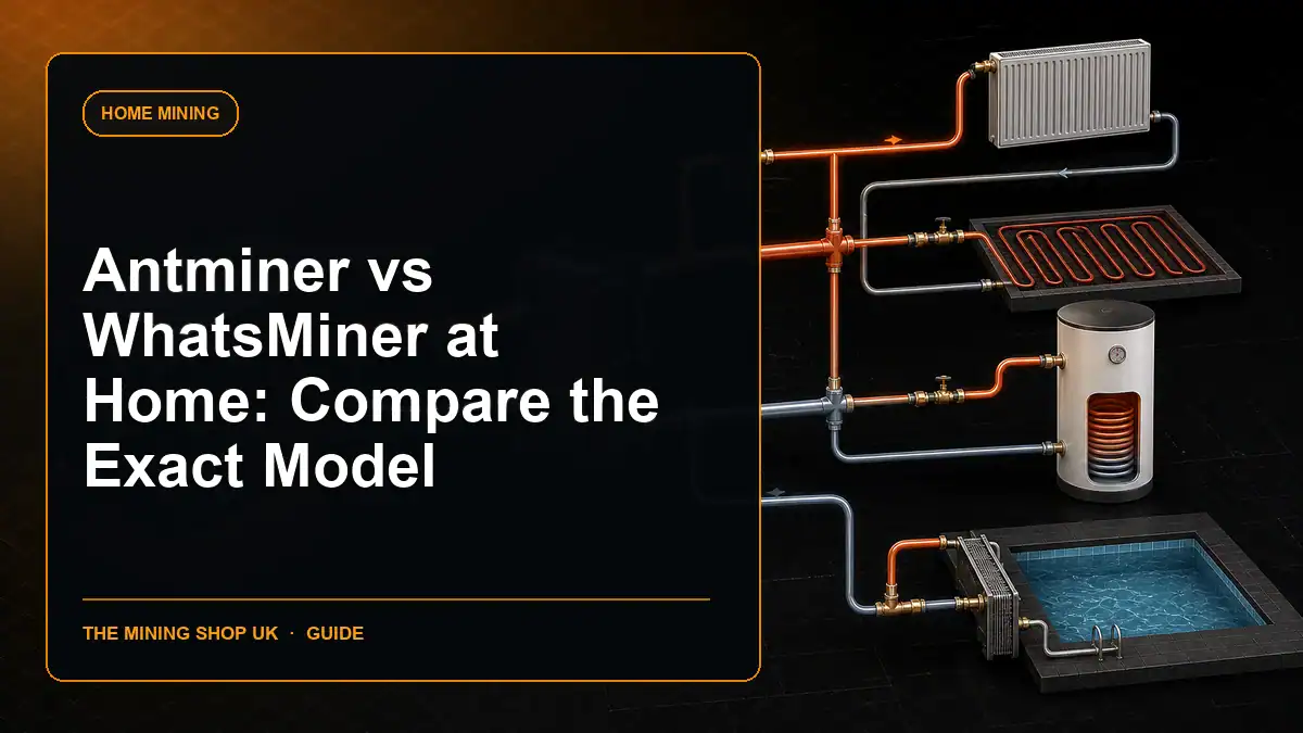 Antminer vs WhatsMiner home comparison guide cover