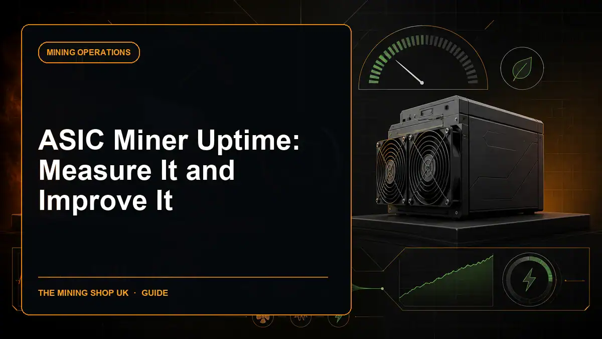 ASIC miner uptime guide cover
