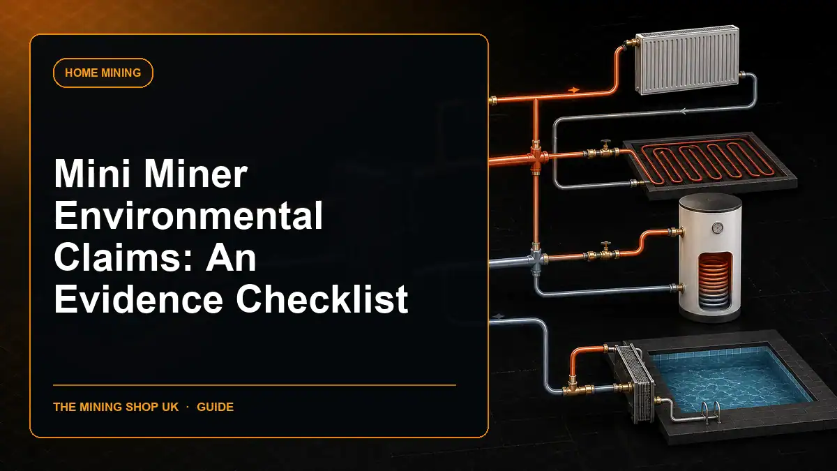 mini miner environmental claims guide cover