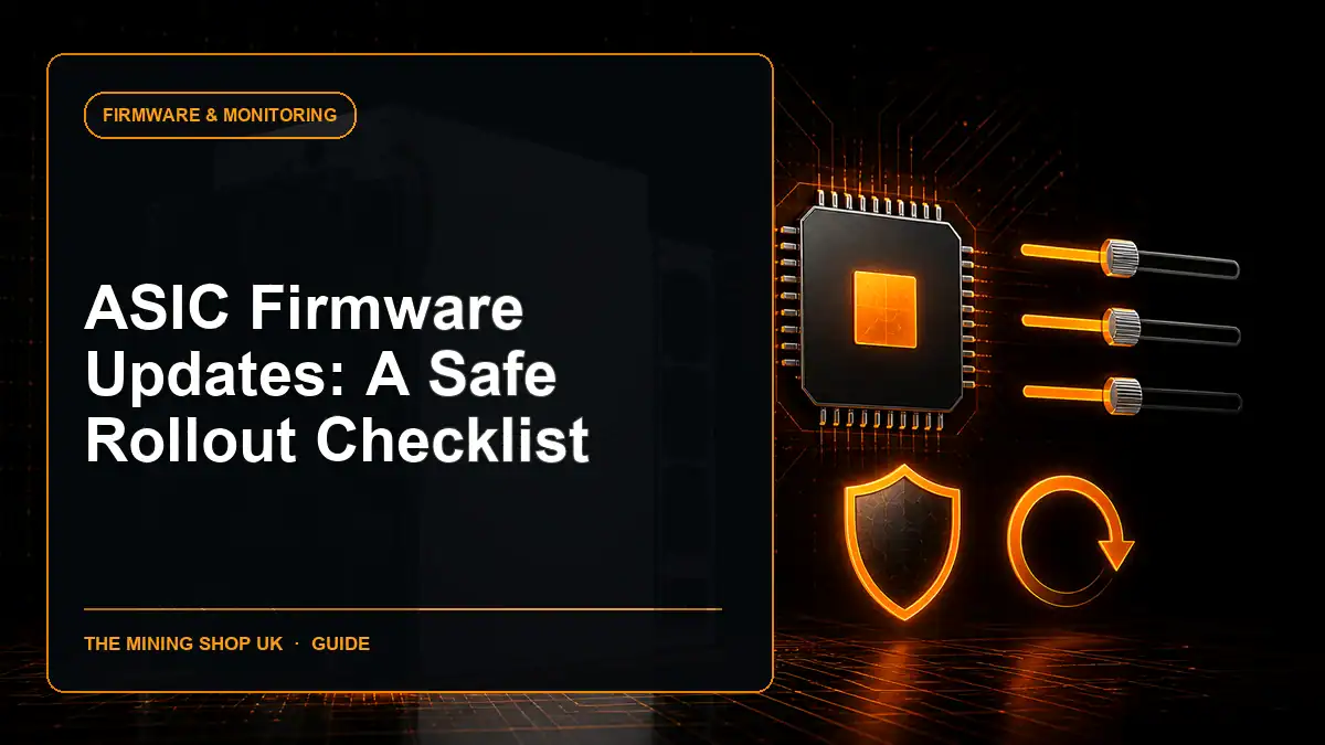 ASIC firmware update checklist guide cover