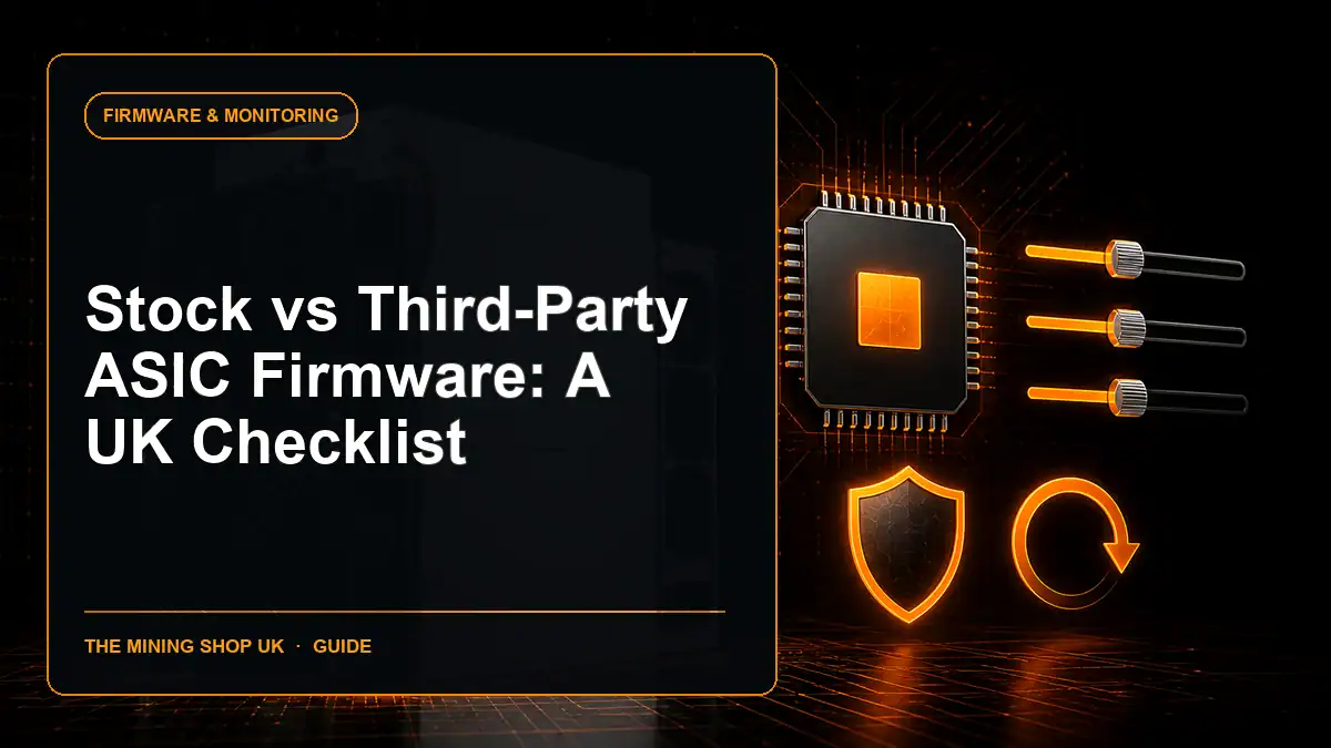 third-party ASIC firmware UK checklist guide cover