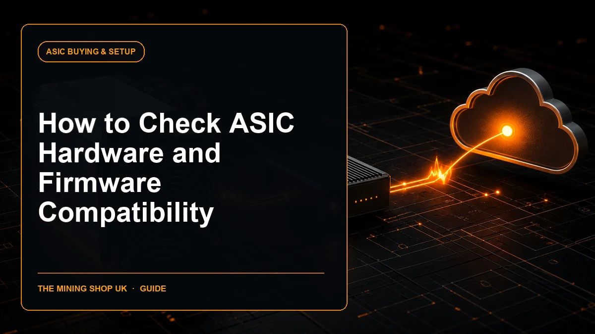 ASIC firmware compatibility guide cover