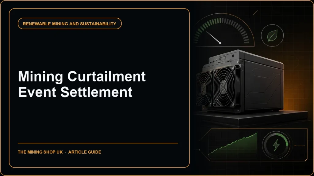 mining curtailment event settlement guide cover