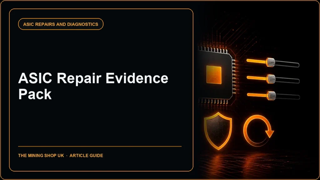 ASIC repair evidence pack guide cover
