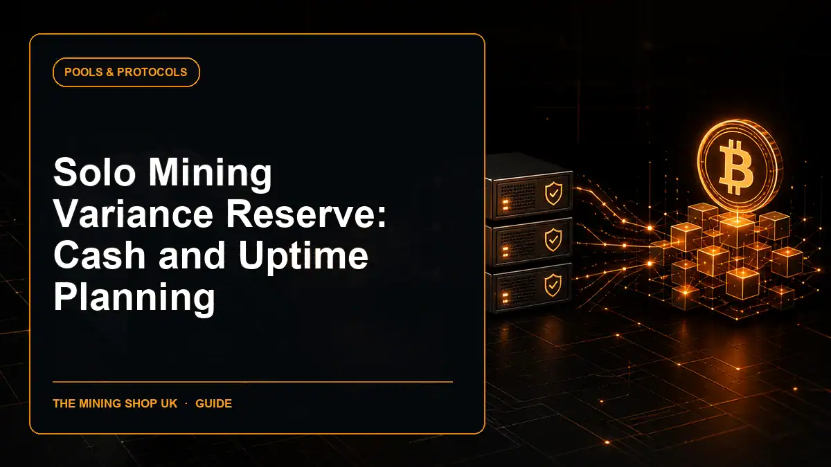 solo mining variance reserve guide cover