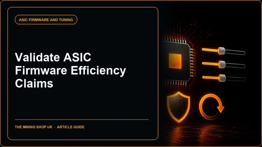 ASIC firmware efficiency claims guide cover