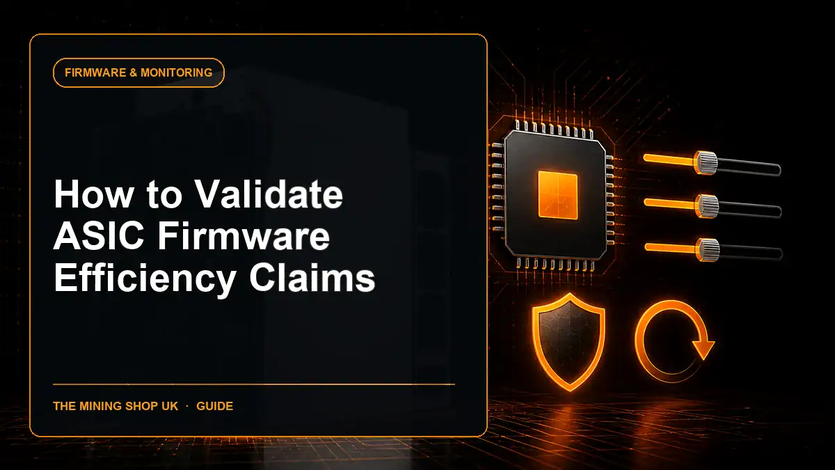 ASIC firmware efficiency claims guide cover