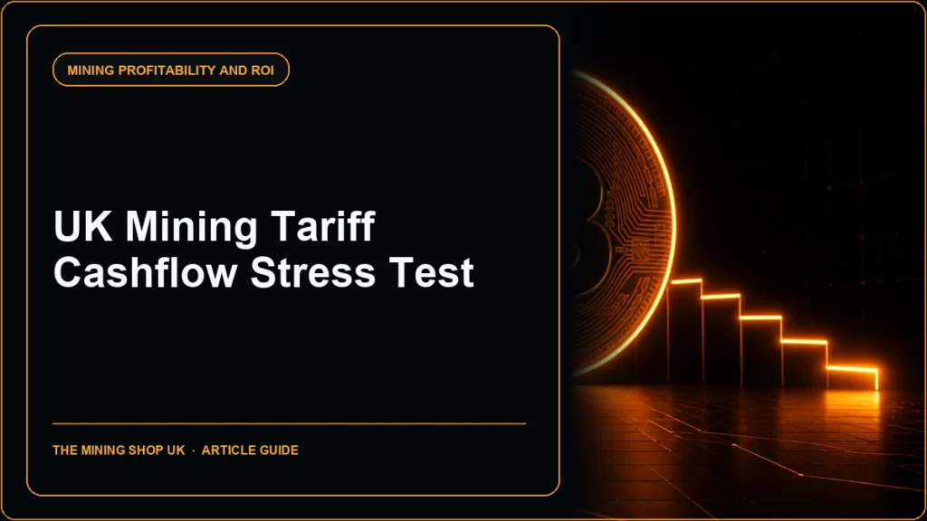 UK mining tariff cashflow stress test guide cover