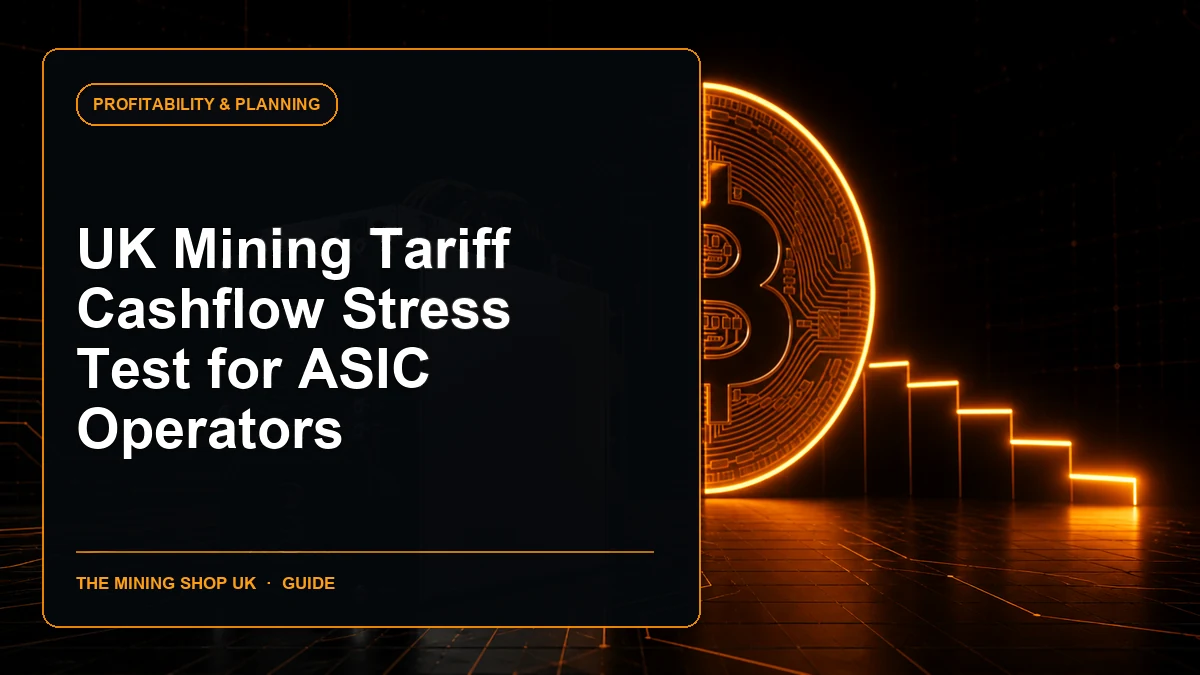 UK mining tariff cashflow stress test guide cover