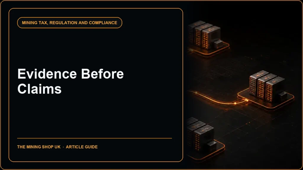 Bitcoin mining carbon compliance evidence guide cover