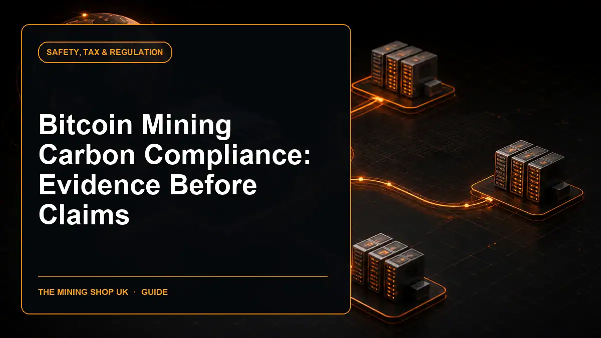 Bitcoin mining carbon compliance evidence guide cover