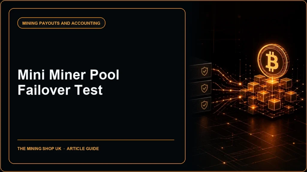 mini miner pool failover test guide cover