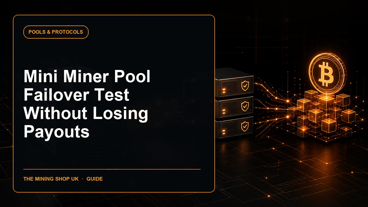 mini miner pool failover test guide cover
