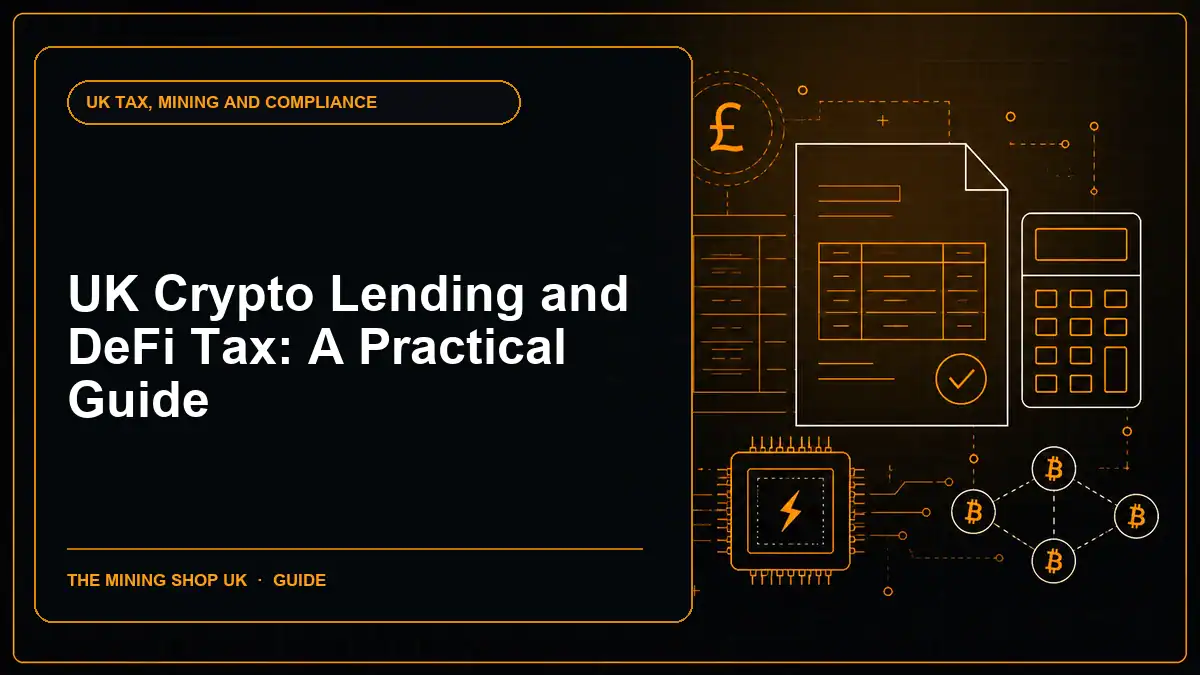 UK Crypto Lending and DeFi Tax: A Practical Guide illustrated UK tax guide cover