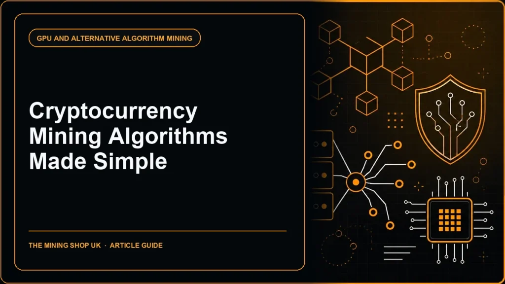 cryptocurrency mining algorithms guide cover